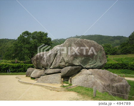 石舞台古墳の写真素材 - PIXTA