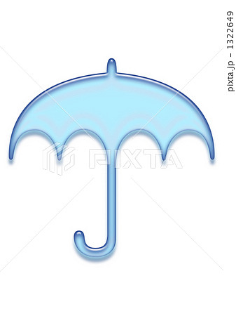 傘マーク 記号の写真素材