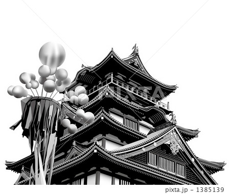 伏見桃山城のイラスト素材 - PIXTA