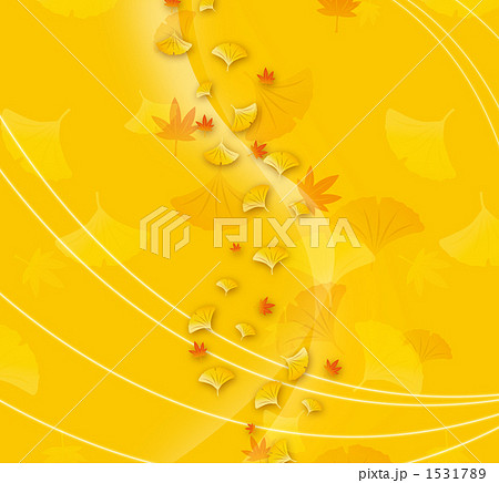 イチョウ もみじのイラスト素材