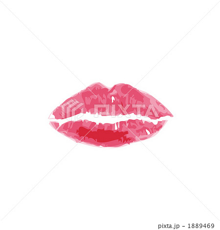 口 唇 キスマーク くちびる リップのイラスト素材