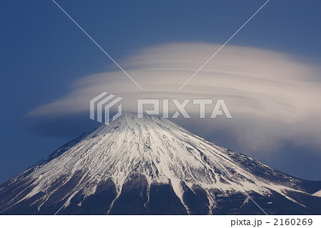 富士山 珍しい 自然 雲の写真素材 - PIXTA