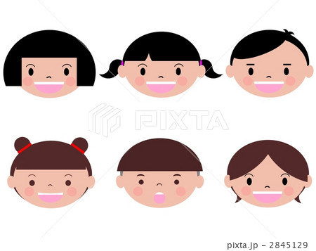 赤ほっぺ 丸顔 イラストのイラスト素材 赤ほっぺ 丸顔 イラストのイラスト素材