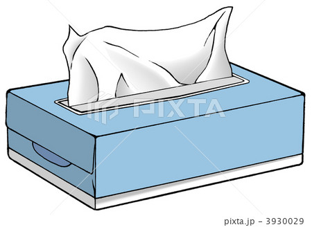 ボックスティッシュのイラスト素材 Pixta