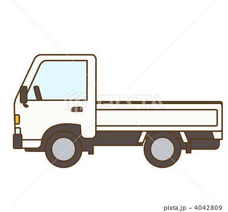 軽トラックのイラスト素材