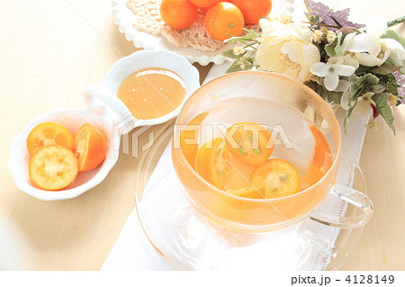 きんかん湯の写真素材