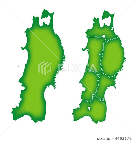 東北のイラスト素材