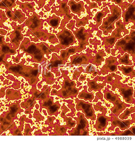 テクスチャ 質感 溶岩 背景素材のイラスト素材