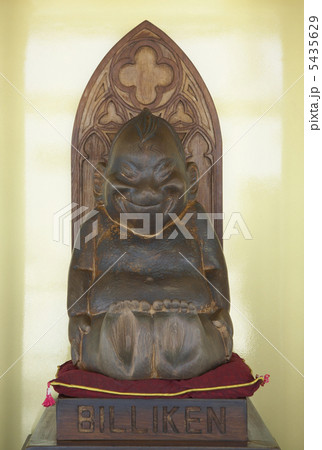 御影石ビリケンの彫刻 ビリケン像の写真素材 - PIXTA
