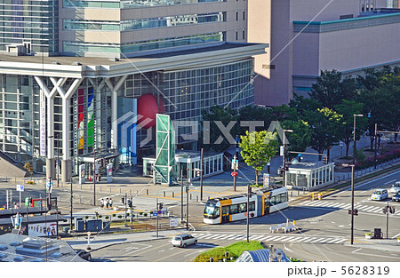 アーバンプレイス 富山駅北口 富山ライトレール 富山市の写真素材