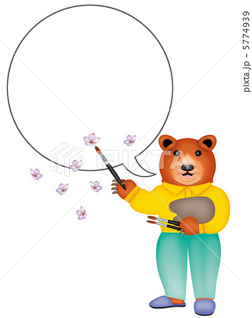 熊擬人化擬人卡通人物照片素材