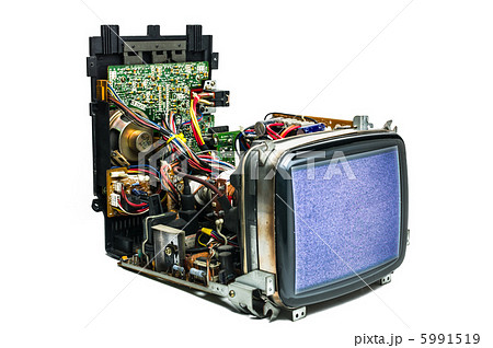 ブラウン管テレビ 3台セット（アート用カスタム） 分解 改造 テレビ