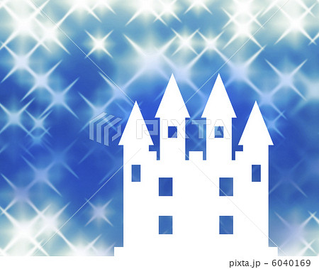 西洋風お城 イラスト 洋風の写真素材