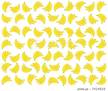 バナナのテクスチャのイラスト素材