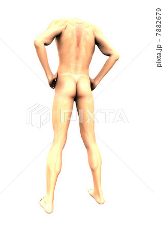 全裸　後姿 ヌード 後ろ姿のイラスト素材 - PIXTA