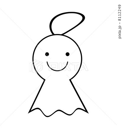 てるてる坊主 てるてるぼうず テルテル坊主 てれてれ坊主のイラスト素材