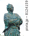 長崎の坂本龍馬像の写真素材