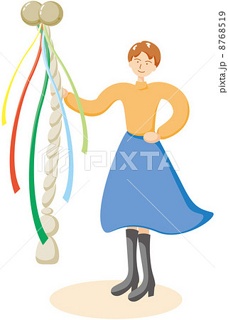 鈴緒のイラスト素材