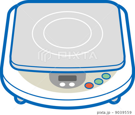 キッチンスケールのイラスト素材