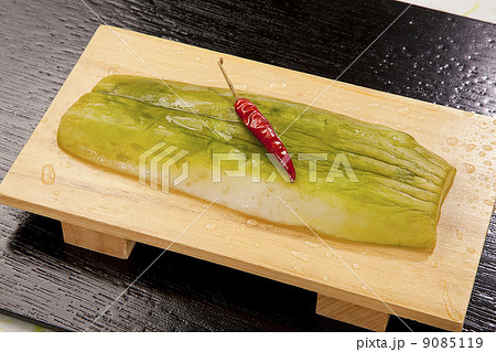 漬物 瓜 お茶請け 塩味の写真素材