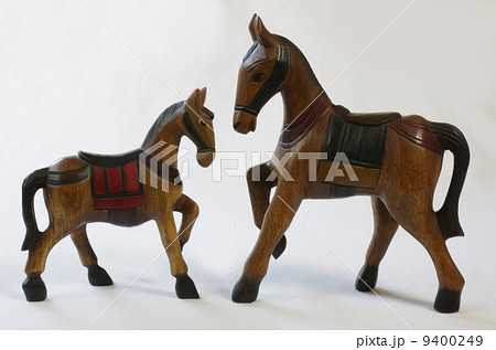 午 馬 置物 迫力の写真素材 午 馬 置物 迫力の写真素材