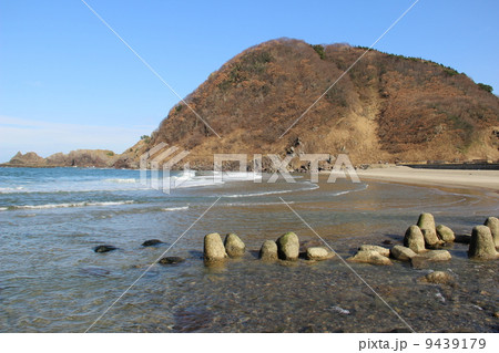 三瀬海水浴場の写真素材