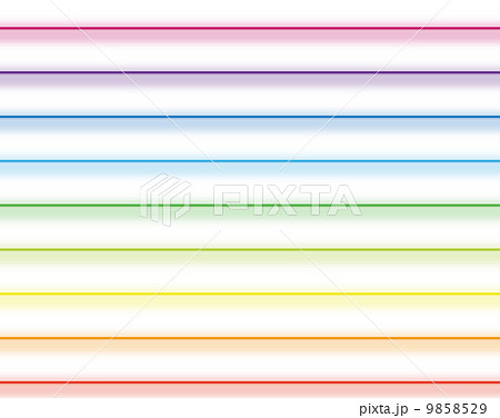 横線 カラフル ストライプ バックグランドのイラスト素材 - PIXTA