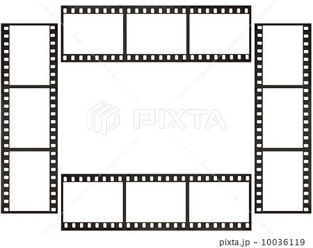 フィルム フレーム ベタ フィルムカメラのイラスト素材 Pixta