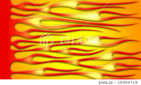 ファイヤー 背景 パターン 黄色のイラスト素材