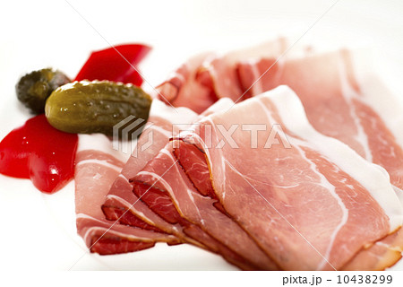 冷燻 赤色 シズルの写真素材