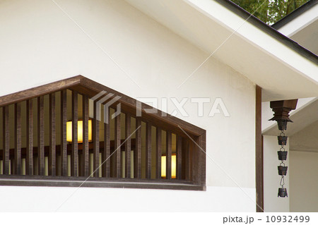 換気ガラリの写真素材