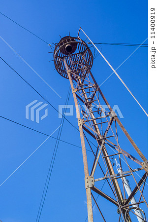 火の見櫓 半鐘の写真素材 - PIXTA