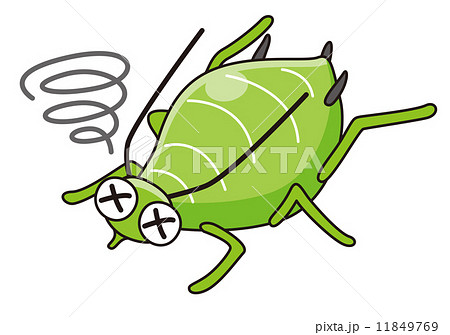 アブラムシのイラスト素材