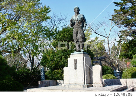 戦闘機 知覧特攻平和会館 特攻隊員 特攻勇士の像の写真素材 - PIXTA