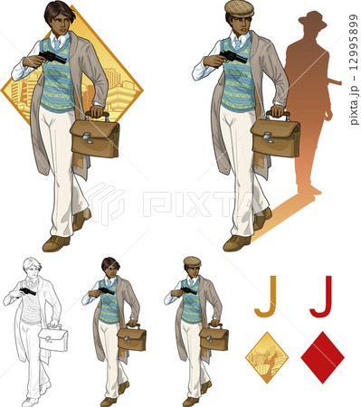 マフィア 銃の写真素材