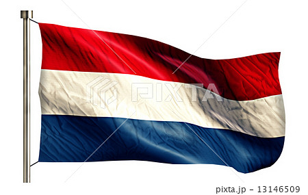 国旗 旗 日蘭 オランダのイラスト素材