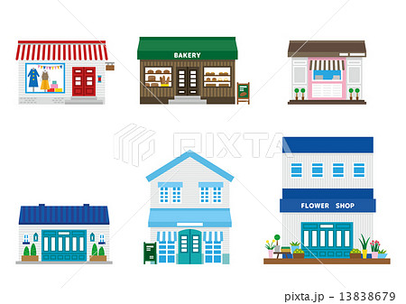 Florist Flower Shop Illustrations