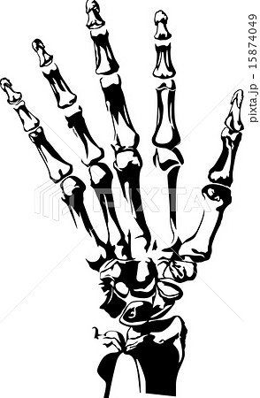 100以上 かっこいい 骸骨 の 手 イラスト Josspicture3kbj3
