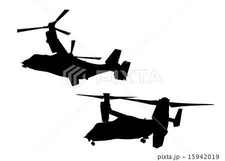 軍用機 シルエット 飛行機 航空機のイラスト素材 Pixta