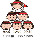 組体操のイラスト素材