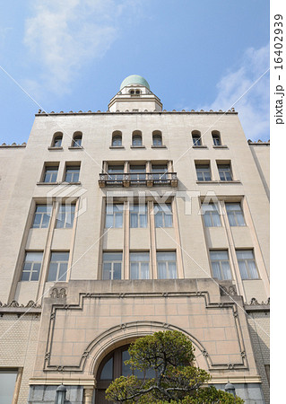 横浜三塔 メリケン波止場 横浜港 風景の写真素材