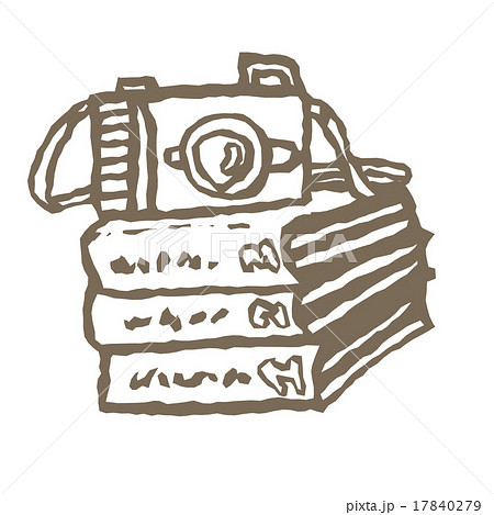 フォトアルバムのイラスト素材