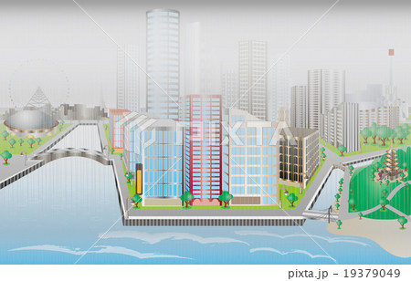架空都市のイラスト素材 - PIXTA
