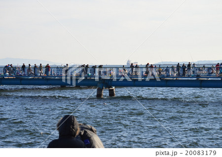 本牧海釣り公園の写真素材