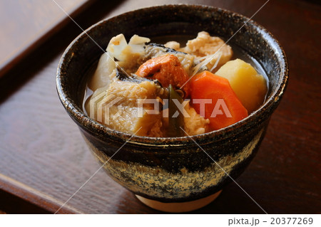 カジカ汁の写真素材