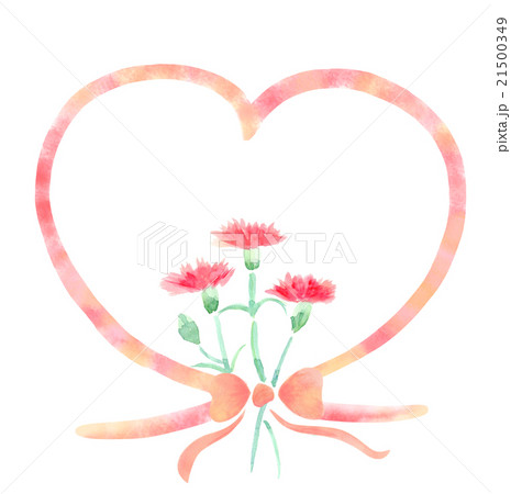 母の日 絵手紙 ママ お母さんのイラスト素材 母の日 絵手紙 ママ お母さんのイラスト素材