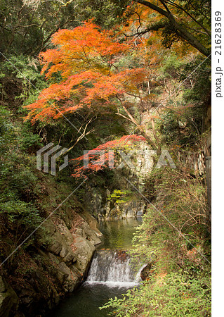 布引渓流の写真素材