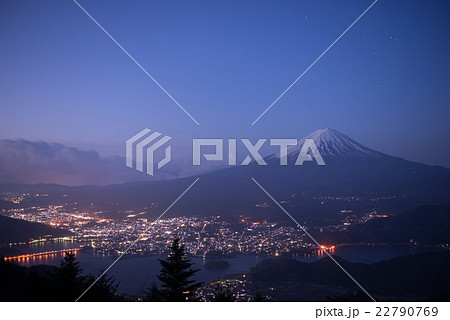富士山 高画質 高画素 高品質の写真素材