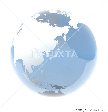 地球 Cg グローバル 背景透過の写真素材
