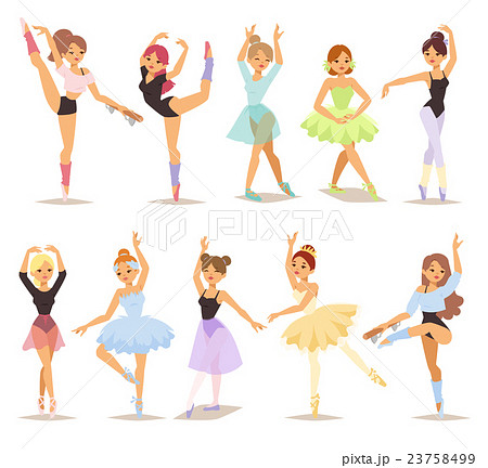 2019年 バレエ ポーズ イラスト 1万 お気に入りの壁紙オプション